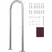 Vevor Pool-Handlauf grau 400 x 90 x 915 mm
