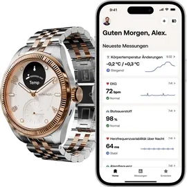 Withings ScanWatch Nova Brilliant 39 mm Gold