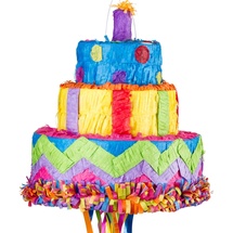 Amscan P19699 Pull-Pinata Geburtstagskuchen
