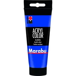 Marabu 120150055 Marabu-AcrylColor 055, 100 ml, ultramarinblau