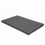 Hobbydog XXL DMAGRA2 Dog Mattress Deluxe XXL 103X63 cm Graphite, XXL, Gray, 600 g