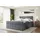 altdecor Boxspringbett MIAMI-Z KING - 160x200 - H3/H4 - Dunkelgrau