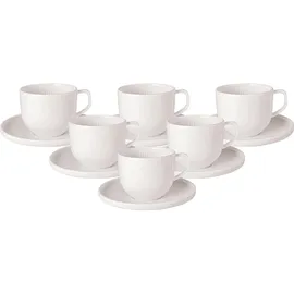 Villeroy & Boch Afina Kaffeetasse 0,15 l Weiß 6 St.