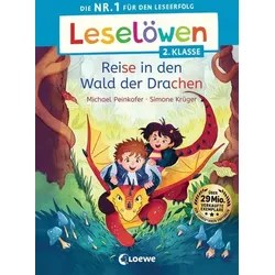 LOEWE VERLAG 978-3-7432-1518-4 Leselöwen 2. Klasse - Reise in den Wald der Drachen