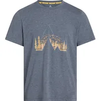 Mc Kinley Mckinley Herren NATA II T-Shirt, Melange/Navy, 3XL