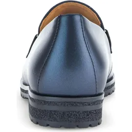 Gabor Leder-Slipper in Dunkelblau - 40 EU 6.5 UK