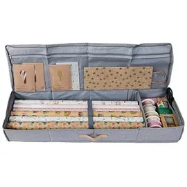 LOVE !T STORE !T Geschenkpapier-Organizer 90 x 30 x 12 cm 1-tlg. hellgrau