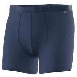 Löffler Funktionsunterwäsche Boxershort Merino Light (leicht, Temperaturregulierung) dunkelblau Herren