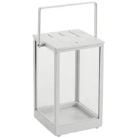 Brafab Gartenlaterne Belfort 27 x 43 cm Aluminium Weiß