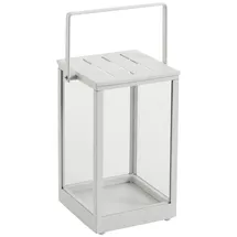 Brafab Gartenlaterne Belfort 27 x 43 cm Aluminium Weiß