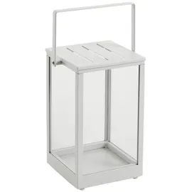 Brafab Gartenlaterne Belfort 27 x 43 cm Aluminium Weiß