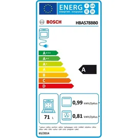 Bosch Herdset Bosch Backofen PYROLYSE + Beko Induktionskochfeld PowerBoost CombiZone autark 80cm