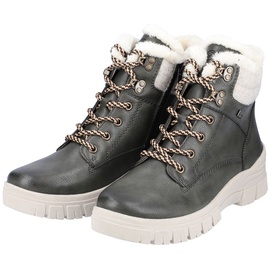 Remonte Damen D0E71 Stiefelette, Grün, 41 EU