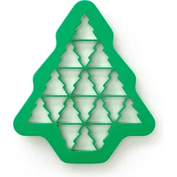 Puzzle Choinka Form zum Schneiden von Keksen
