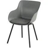 Schöner Wohnen SCHÖNER WOHNEN-Kollektion Gartenstuhl Lieke Kunststoff Grau Grey