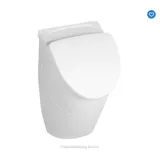 VILLEROY & BOCH O.NOVO Keramik Absaug Urinal mit Deckel, weiß