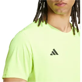 adidas Adizero Essentials Laufshirt Herren - Lucid Lemon - S