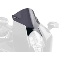 PUIG Racingscheibe für KTM RC8 08-13/RC8r 09-14 Dunkelgrau