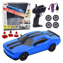 LeanToys RC-Auto Sportwagen Drift CH RTR blau/weiß