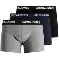 JACK & JONES Jack&Jones 3ER-PACK BOXERSHORTS Black/Blue nights - LGM L - Schwarz