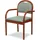 Home Affaire Armlehnstuhl ROMA Massivholz rot