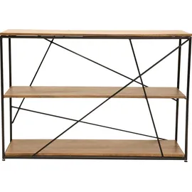 SIT Möbel Bücherregal 120 x 40 x 82 cm Schwarz