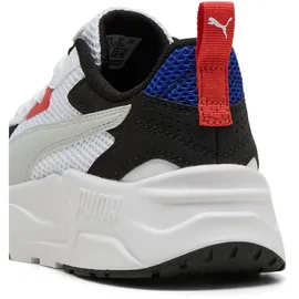 Puma Trinity Lite Mid 90s Kinder PUMA black/PUMA white/vivid blue/red fire 38,5