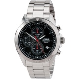 Lorus Herren Analog Quarz Uhr mit Edelstahl Armband RM363GX9