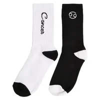 Mister Tee Zodiac Socken 2-Paar Schwarz 47-50