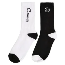Mister Tee Zodiac Socken 2-Paar Schwarz 47-50