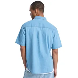 QUIKSILVER Carrigan Kurzarmhemd Blau XXL