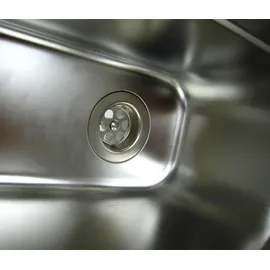 ACMax Edelstahl Spüle 325 x 265 mm Handbetätigung