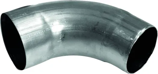 Rohrbogen Aluminium 72° preßblank