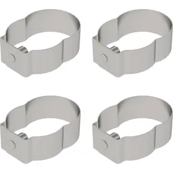 Günzburger Steigtechnik 4x Federclip für Rollgerüst mit kurzen Bolzen geschlossen - 019136