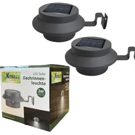 expo-bˆrse Solar LED Dachrinnenleuchte 2er Pack