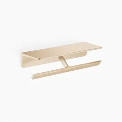 Dornbracht IMO Papierrollenhalter für 2 Rollen, Accessoires, light gold gebürstet