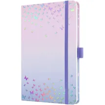 Sigel Wochenkalender Jolie ca. A5, Hardcover, Butterfly Confetti Candy 2026.