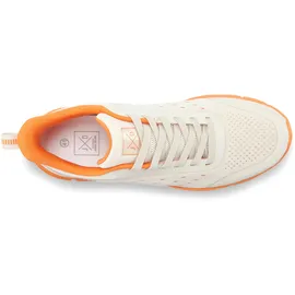 John Devin Sneaker Herren Weite M Beige/Orange 43