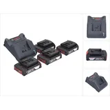 Bosch Professional, - 18 V 2 A ( ) 4x GBA 18 V 2,0 Ah Akku ( 4x 1600Z00036