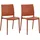 CLP Meton Gartensessel 42 x 42 x 81 cm rot 2 St.