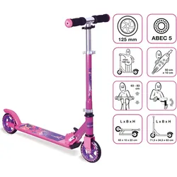 muuwmi Aluminium Scooter 125 mm pink EINHEITSGRÖSSE