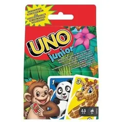 MATTEL GKF04 MATTEL Games UNO Junior, Kartenspiel, Kinderspiel, Familienspiel