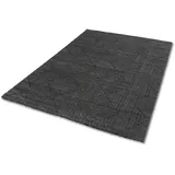 Schöner Wohnen Teppich Pure Design 160 x 230 cm Anthrazit