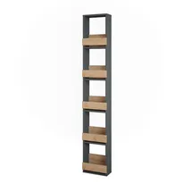Vicco Bücherregal Repose 30 x 30 x 180 cm Braun