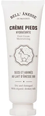 Bell'Anesse Feuchtigkeitsspendende Fußcreme Mit Bio-Eselsmilch 120ml