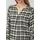 s.Oliver Karo-Bluse mit Faltendetail und elastischen Ärmelbündchen Petrol 42