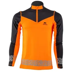 FORSBERG Torke Funktionsshirt langarm  / orange/schwarz / M