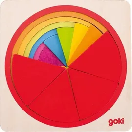 GoKi Schichtenpuzzle Kreis