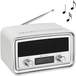 soundmaster UR190WE Radiowecker weiß