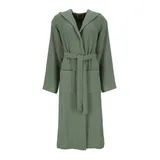 VOSSEN Bademantel Silent S / M Baumwolle Grün